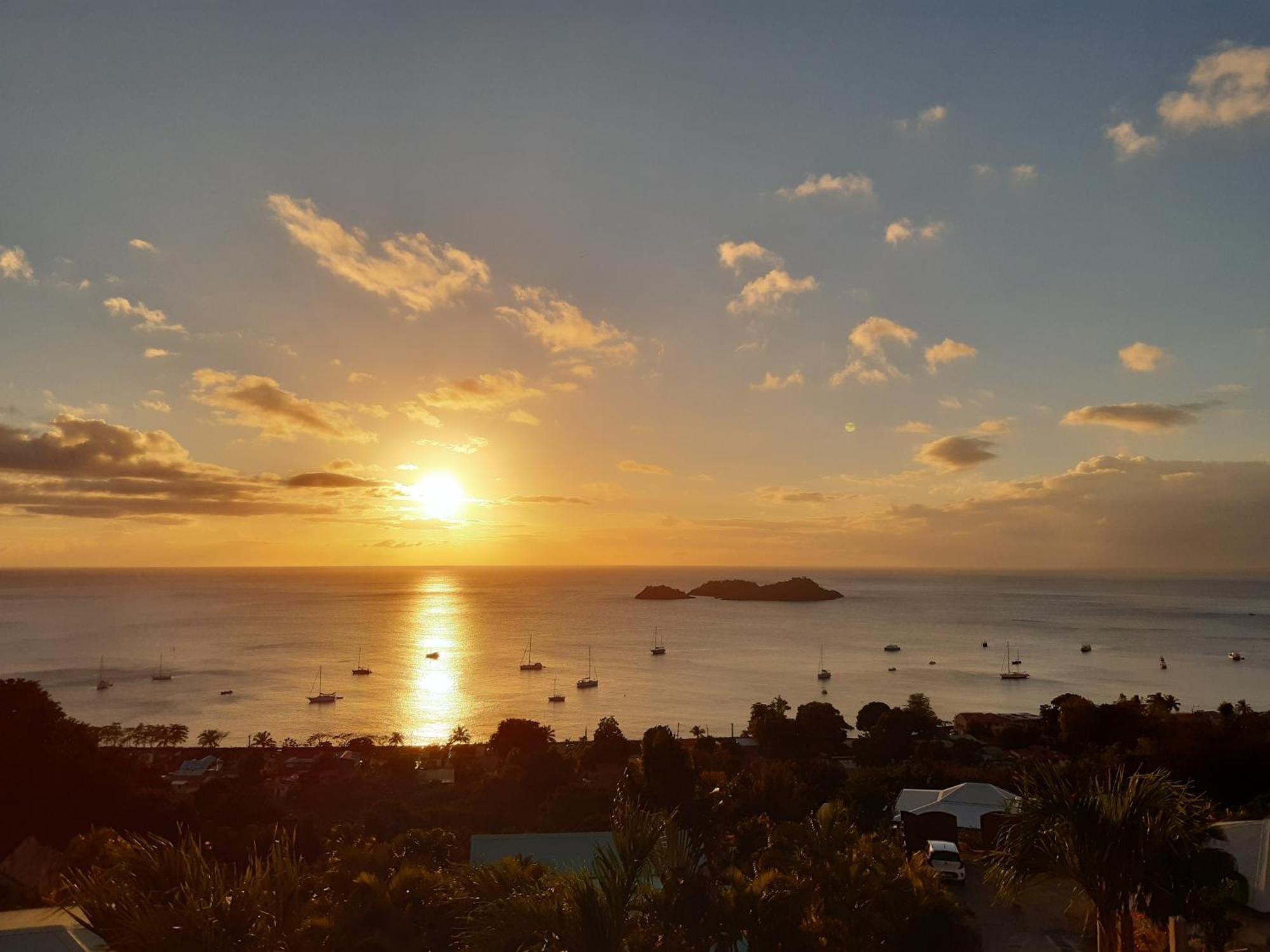 Logements Vue Mer Acces Piscine En Guadeloupe Bouillante Exterior foto