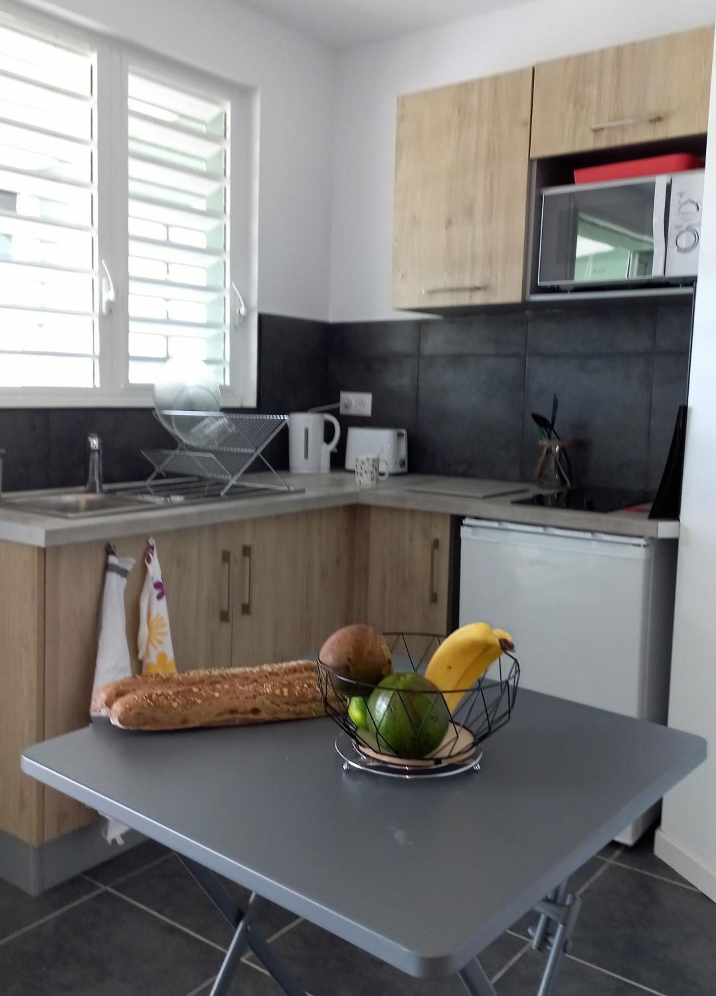 Logements Vue Mer Acces Piscine En Guadeloupe Bouillante Exterior foto