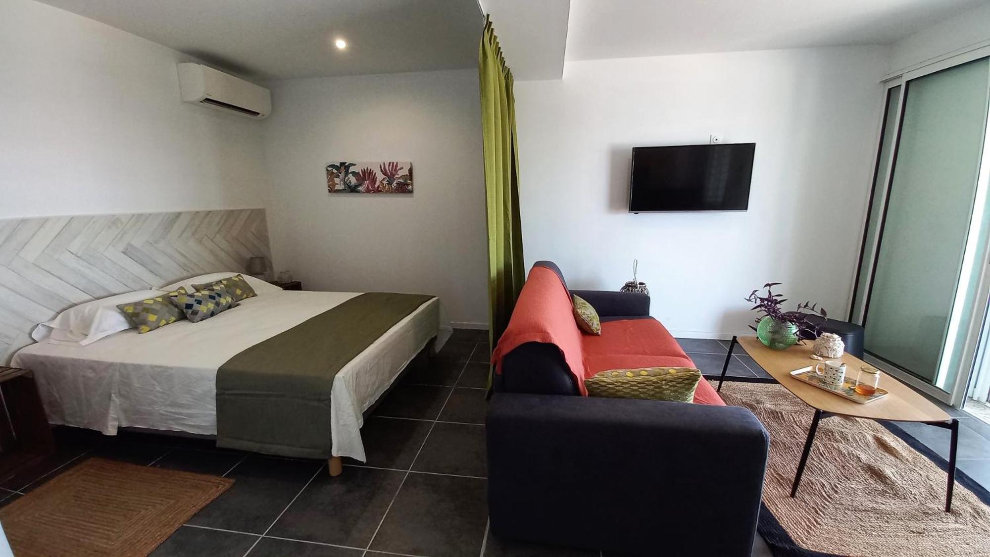 Logements Vue Mer Acces Piscine En Guadeloupe Bouillante Exterior foto