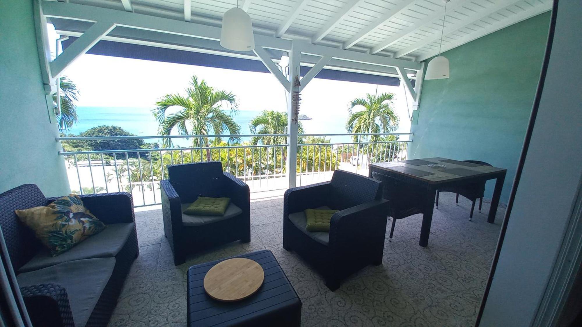 Logements Vue Mer Acces Piscine En Guadeloupe Bouillante Exterior foto